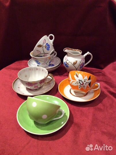 Чайная пара Дулево, Вербилки, лфз, Богданович, юфз