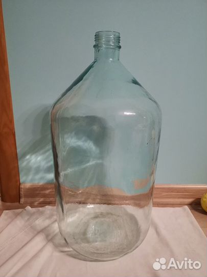 Бутыль стеклянный 22 литра