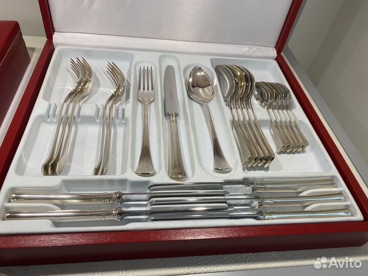 Robbe & Berking посеребренные столовые приборы