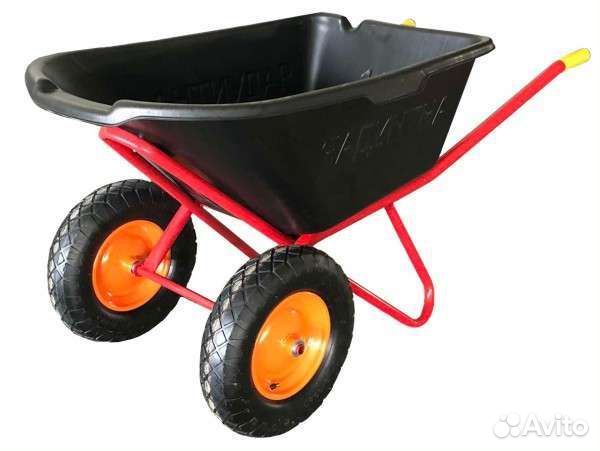 Тачка садовая и строительная металл и Антиудар