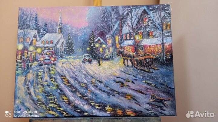 Картина маслом на холсте