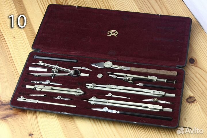 Готовальни Циркули Рейсфедеры Германия СССР