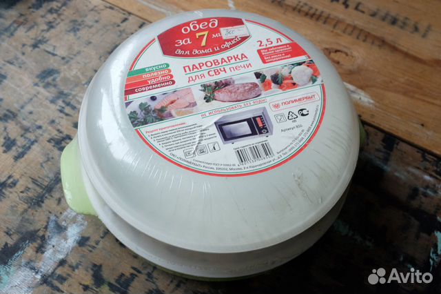 Пароварка для свч печи / Микроволновки