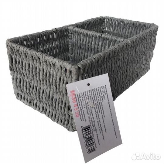 Корзина 250x135x100мм бумажный шпагат