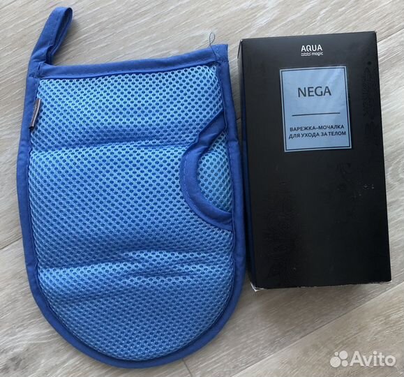 Варежка мочалка для ухода за телом