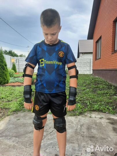 Детские ролики и защита 32 35