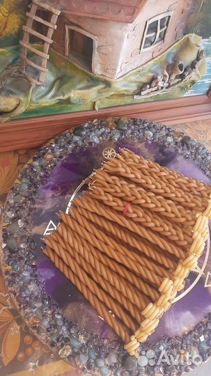 Свечи- скрутки мощные по старинным рецептам