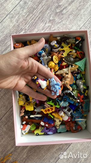 Игрушки из киндера 90х пакетом