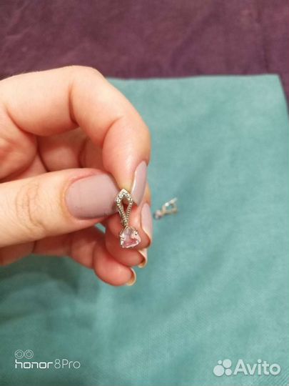 Серебряные серьги