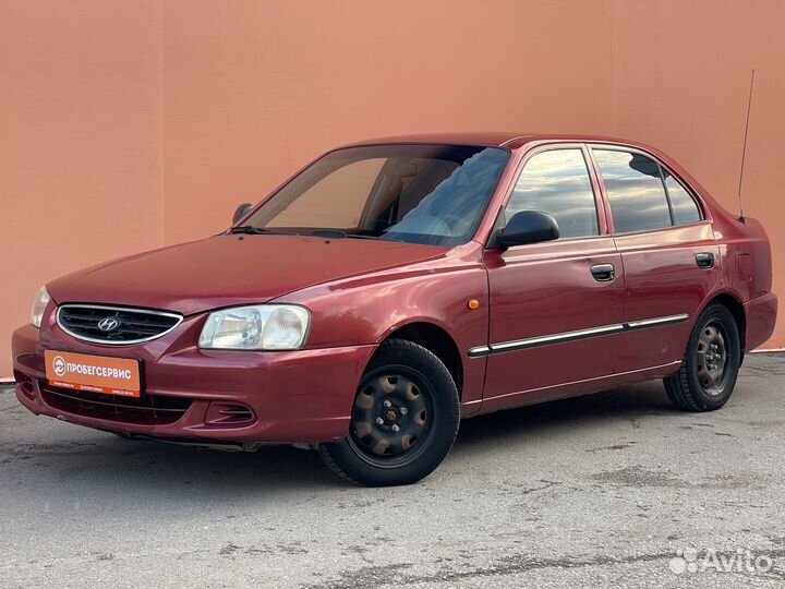 Hyundai Accent 1.5 МТ, 2006, 156 289 км