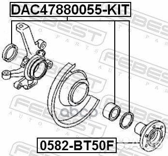 Подшипник ступицы DAC47880055-KIT DAC47880055-K