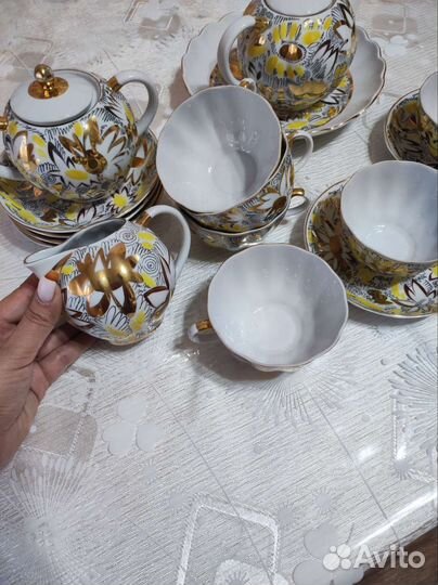 Фарфоровый чайный Сервиз СССР