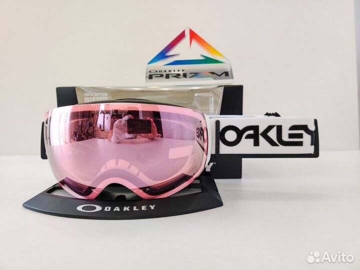 Сноуборд маска Oakley Flight Deck M XM FP HI Pink