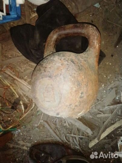 Гиря царская 8кг(20фунтов ),гири 16 и 32 кг