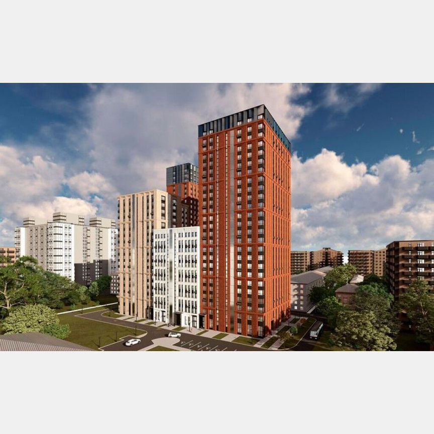 Квартира-студия, 34,5 м², 5/26 эт.