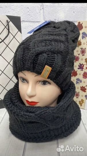 Комплекты шапка+косынка