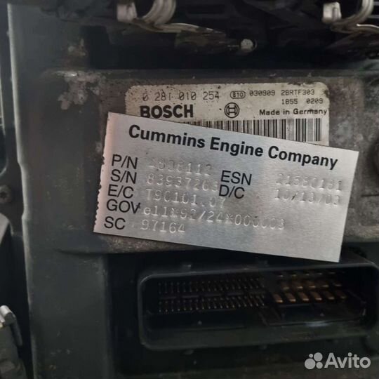 Двигатель cummins daf lf