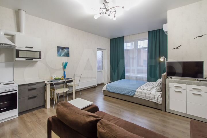 Квартира-студия, 38 м², 5/20 эт.