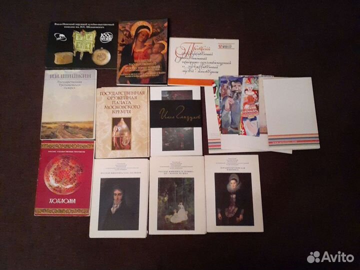 Советские и современные наборы открыток