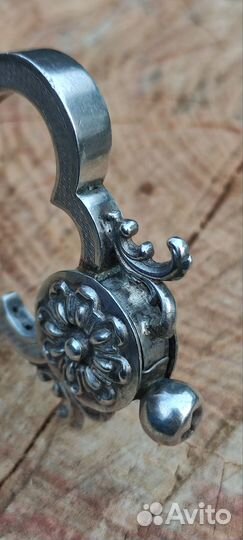 Щипцы для сахара серебро Австрия 19 век
