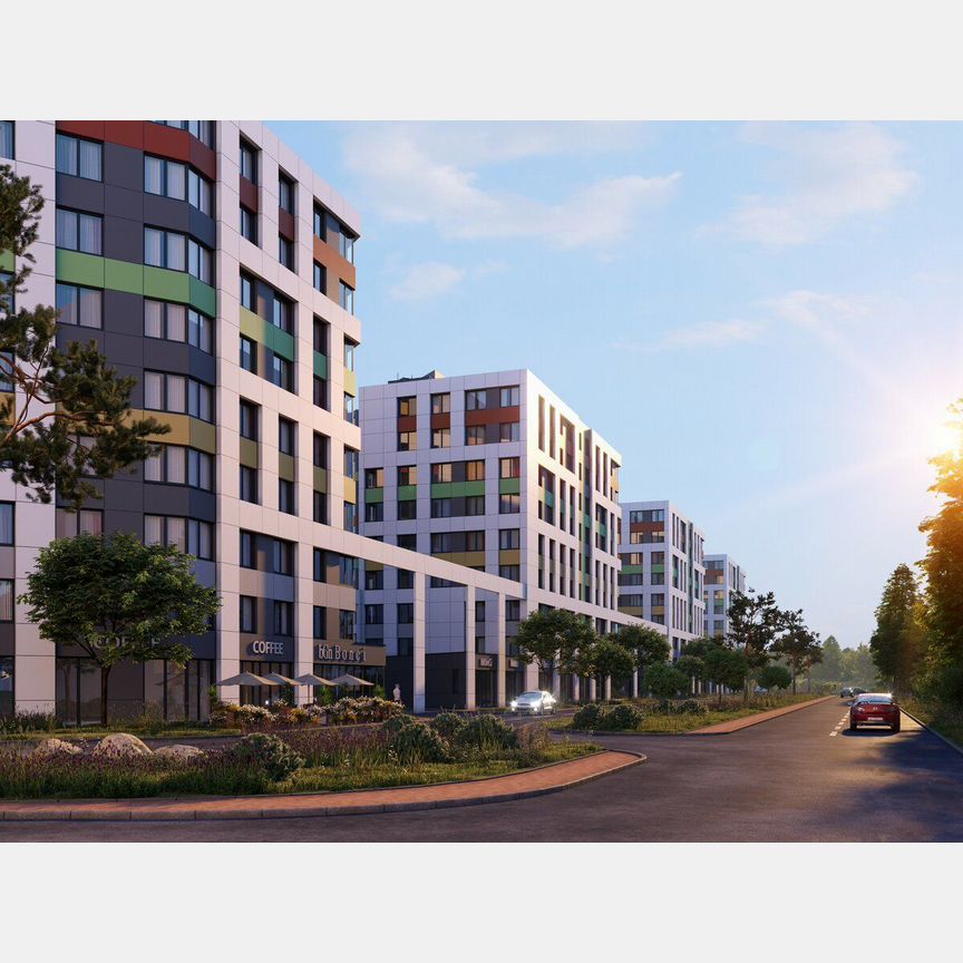 1-к. квартира, 39,2 м², 7/13 эт.
