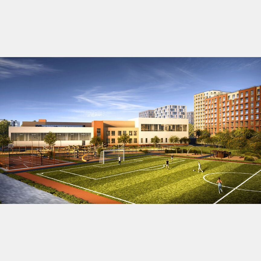 1-к. квартира, 50,5 м², 1/6 эт.