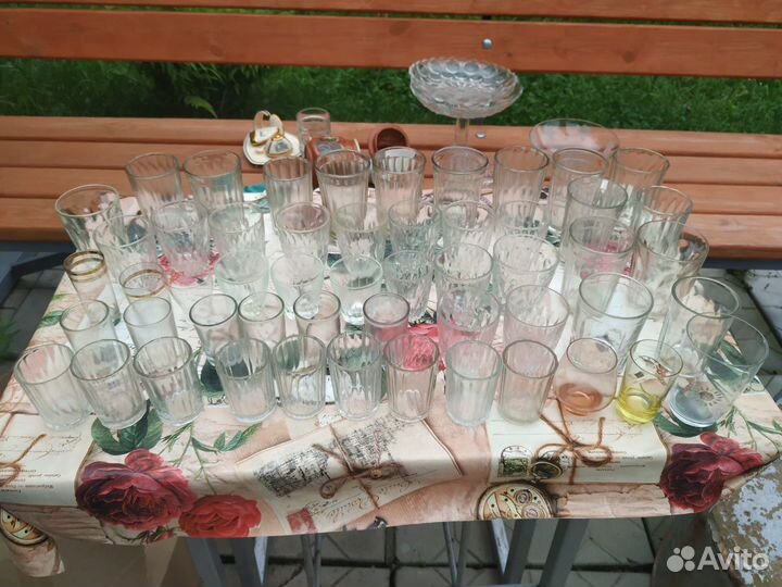 Вазы,Рюмки, стаканы икеа