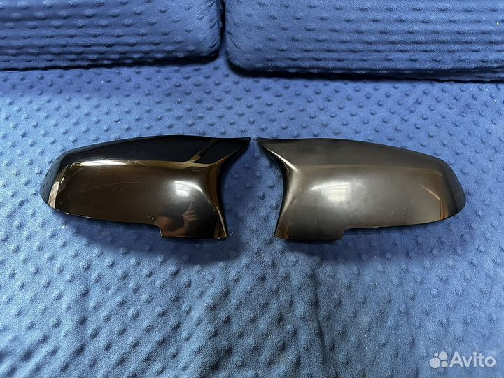 Накладки на зеркала под покрас BMW F10 рест