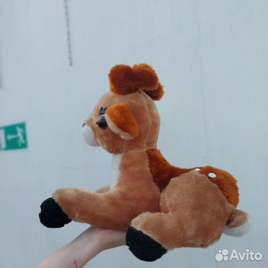 Большой оленёнок мягкая игрушка