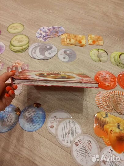 Кулинарная книга с карточками рецептами