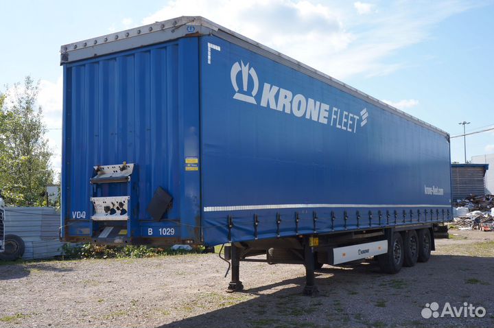 Полуприцеп шторный Krone SD, 2017