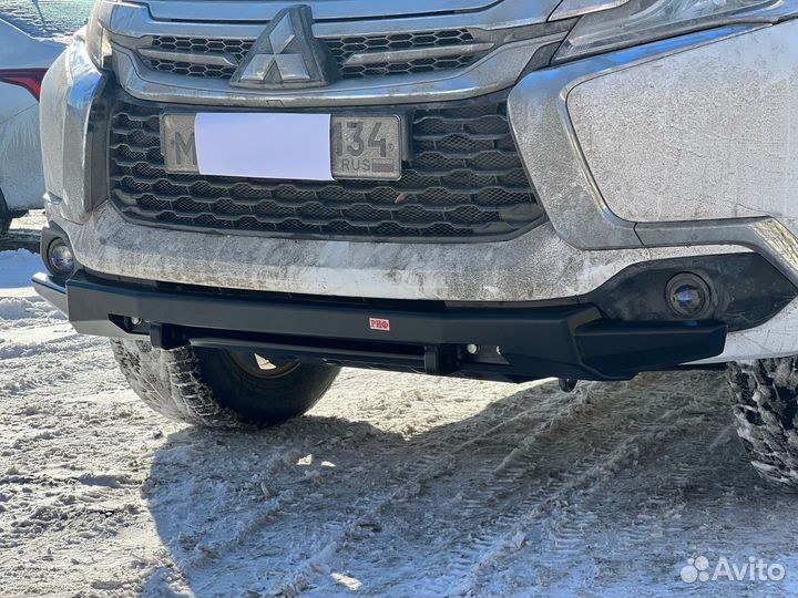 Бампер риф силовой Mitsubishi Pajero Sport 3