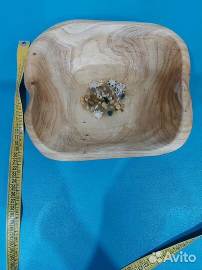 Тарелка деревянная сосна