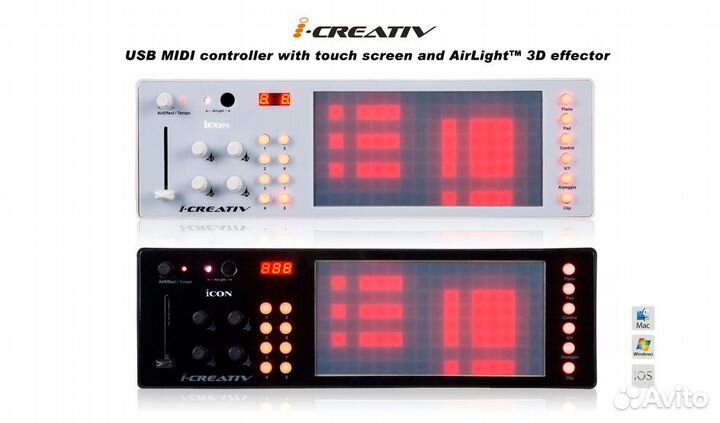 USB midi controller Icon icreativ