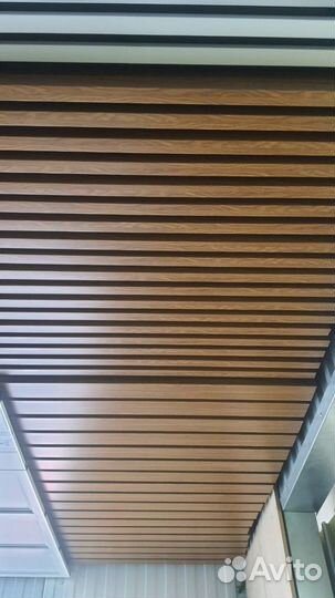 Реечный потолок (кубообразный)