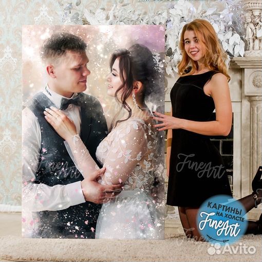 Фото на холсте, картина по фото, печать на холсте