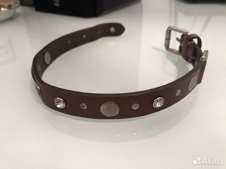 Ошейник для собак S Ralph Lauren кожа яя