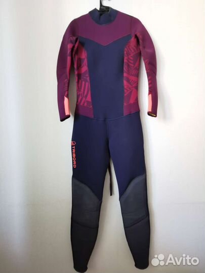 Гидрокостюм М женский Tribord 3мм + сумка - коврик