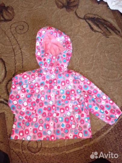 Ветровка для девочки 80