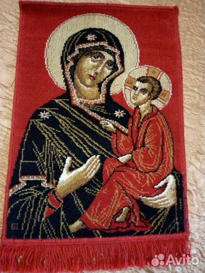 Ковер икона Казанская божья матерь