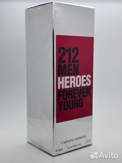 Carolina Herrera 212 Men Heroes Forever Young