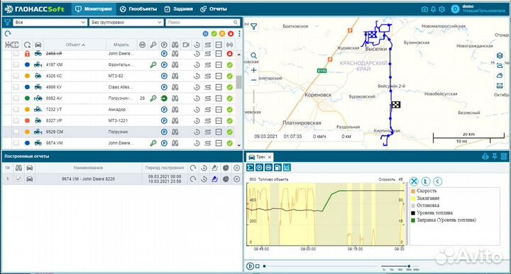 Глонасс/GPS - оборудование бесплатно