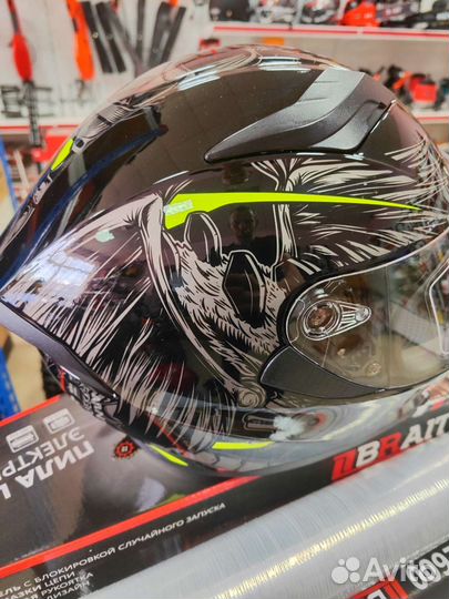 Мотошлем Черный М