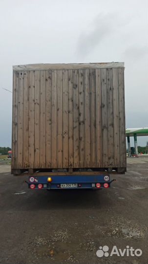 Полуприцеп бортовой Krone SD 24, 1996