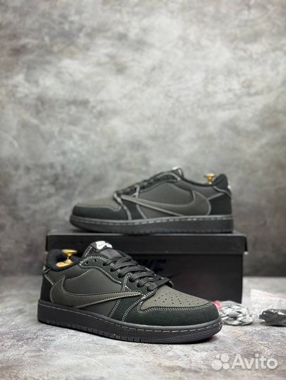 Nike Air Jordan 1 Low Travis Scott Black Phantom