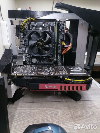 Игровой пк полный комплект с монитором