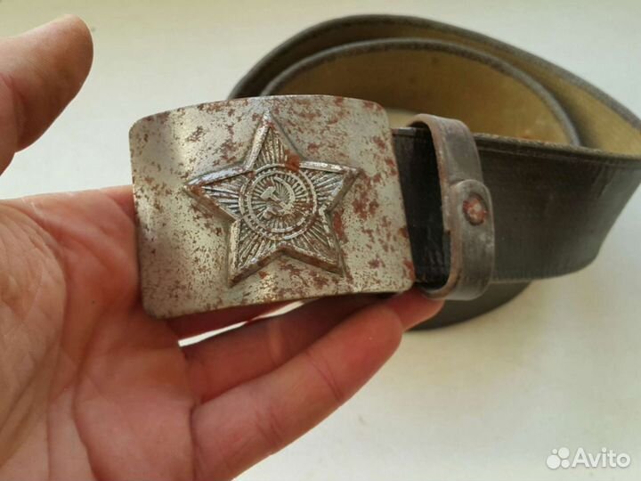 Красная армия ремень пряжка СССР коллекция