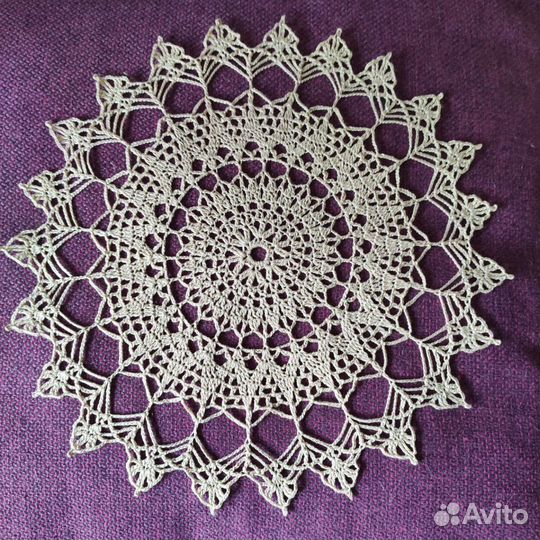 Салфетки вязаные крючком