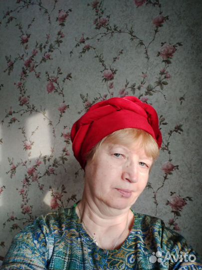 Замшевая шляпа-чалма