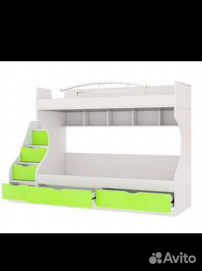 Двухъярусная кровать бу